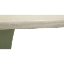 Table repas en métal et MDF 120 x 76 cm