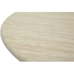 Table repas en métal et MDF 120 x 76 cm