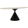 Table repas en métal et MDF Space 180 x 90 x 73 cm