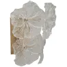 Applique murale en verre Ibiscus 33 x 17 x 28 cm