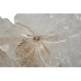 Applique murale en verre Ibiscus 33 x 17 x 28 cm