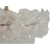 Suspension en métal et verre Ibiscus 47 x 73 cm