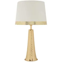 Lampe de table en métal Tower 30 x 54 cm