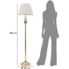 Lampadaire en métal Gipsy 40 x 160 cm