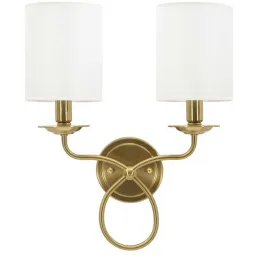 Applique murale double abat-jour Zagreb 35.5 x 17 x 43 cm