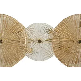 Suspension en métal et verre 100 x 23 x 94 cm Osaka