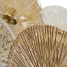 Suspension en métal et verre 100 x 23 x 94 cm Osaka