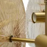 Suspension en métal et verre 100 x 23 x 94 cm Osaka