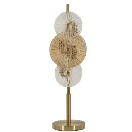 Lampe à poser en métal et verre 20 x 18 x 66 cm Osaka