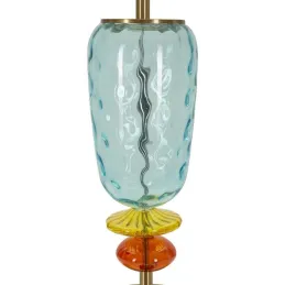 Lampe à poser en verre et métal Colorful 35 x 73 cm