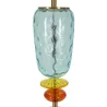 Lampe à poser en verre et métal Colorful 35 x 73 cm