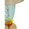 Lampe à poser en verre et métal Colorful 35 x 73 cm