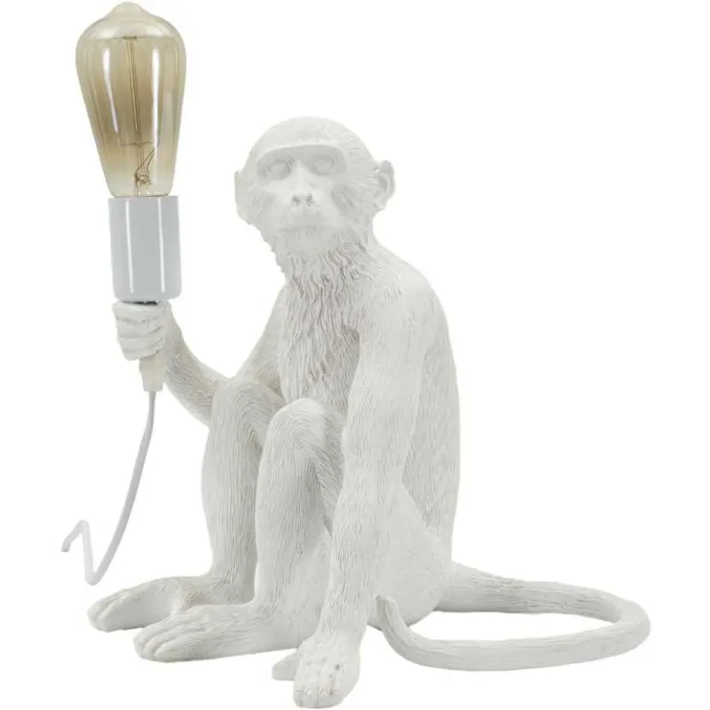 Lampe à poser en polyrésine Monkey 33 x 33 x 32 cm