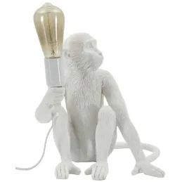 Lampe à poser en polyrésine Monkey 33 x 33 x 32 cm