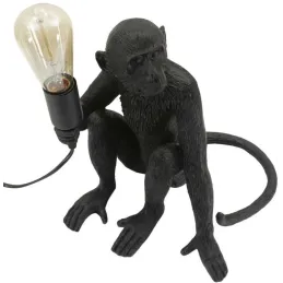 Lampe à poser en polyrésine Monkey 33 x 33 x 32 cm