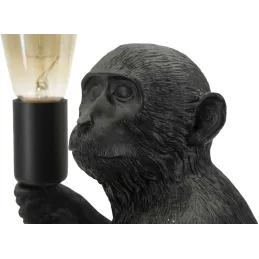 Lampe à poser en polyrésine Monkey 33 x 33 x 32 cm