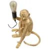 Lampe à poser en polyrésine Monkey 33 x 33 x 32 cm