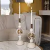 Bougeoir en métal Saturne (Lot de 2)