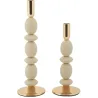 Bougeoir en métal Shuttle (Lot de 2)