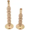 Bougeoir en métal Shuttle (Lot de 2)