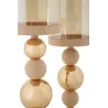 Bougeoir en métal Glazed (Lot de 2)