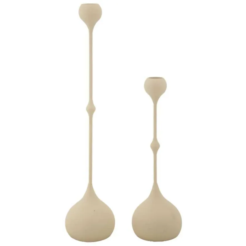 Bougeoir en métal Slimmy (Lot de 2)