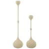 Bougeoir en métal Slimmy (Lot de 2)