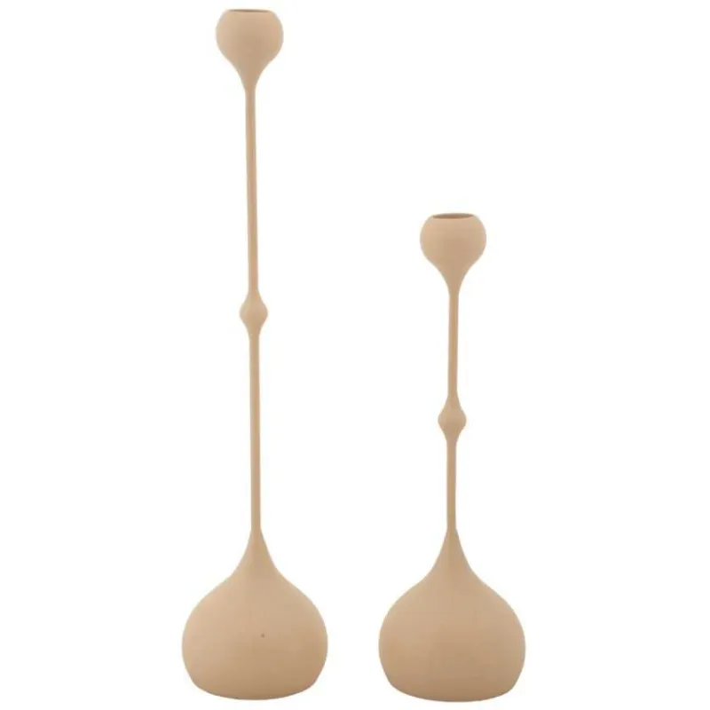 Bougeoir en métal Slimmy (Lot de 2)