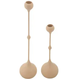 Bougeoir en métal Slimmy (Lot de 2)