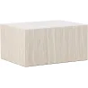 Table basse en MDF effet travertine York 40 x 60 x 80 cm