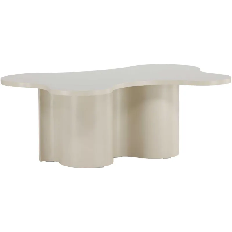 Table basse en MDF Flow 120 x 80 x 45 cm