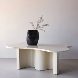 Table basse en MDF Flow 120 x 80 x 45 cm