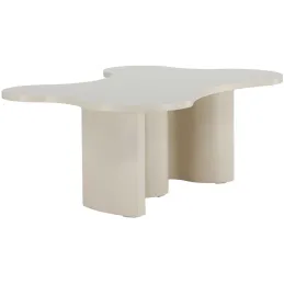 Table basse en MDF Flow 120 x 80 x 45 cm
