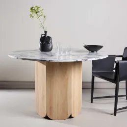 Table repas en MDF Tekla 120 x 75 cm