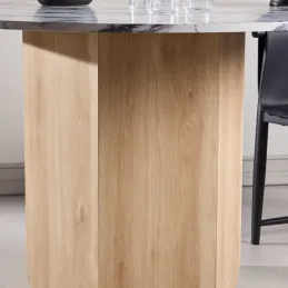 Table repas en MDF Tekla 120 x 75 cm