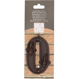 Numéro de maison en fonte