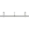 Tringle à rideaux extensible en acier Flute