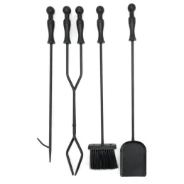 Serviteur de cheminée moderne 4 accessoires