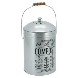 Pot à compost en métal Design