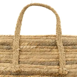 Cache-pots flocon en abaca