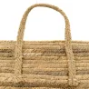 Cache-pots flocon en abaca