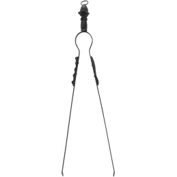 Set 4 accessoires de cheminée en fonte
