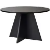 Table à manger ronde en aggloméré Virella