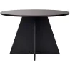 Table à manger ronde en aggloméré Virella