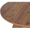 Table à manger ronde en aggloméré Virella
