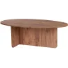 Table basse ovale en aggloméré Orba