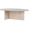 Table basse ovale en aggloméré Orba