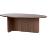 Table basse ovale en aggloméré Orba