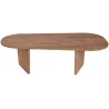 Table basse ovale en aggloméré Ovalis