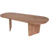 Table basse ovale en aggloméré Ovalis